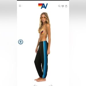 Aviator Nation 5 Stripe Sweatpants